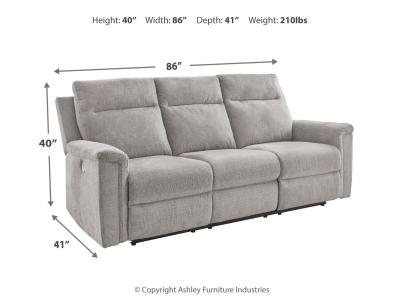 Signature Design by Ashley Barnsana Power Reclining Sofa - 3320187C