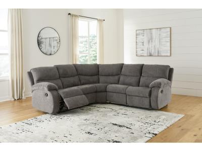 Signature Design by Ashley Museum 2-Piece Reclining Sectional - 81807S2C