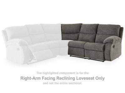 Signature Design by Ashley Museum Right-Arm Facing Reclining Loveseat - 8180750C