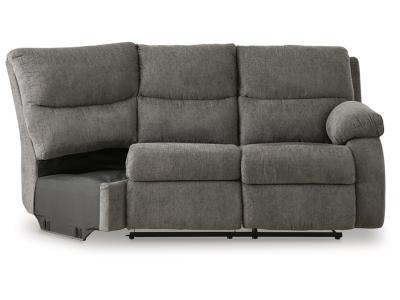 Signature Design by Ashley Museum Right-Arm Facing Reclining Loveseat - 8180750C