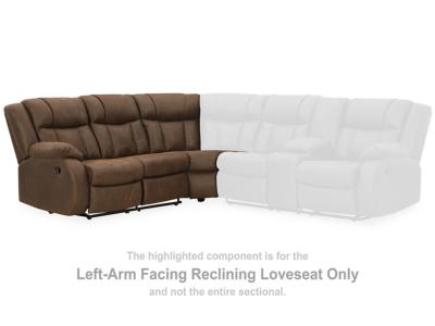 Signature Design by Ashley Trail Boys Left-Arm Facing Reclining Loveseat - 8270348C