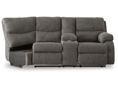 Signature Design by Ashley Museum Right-Arm Facing Reclining Loveseat with Console - 8180749C