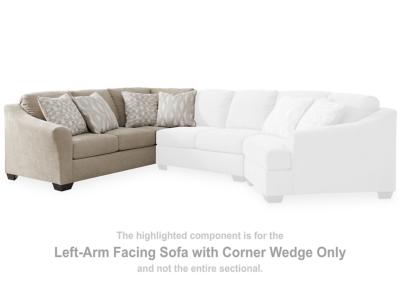 Signature Design by Ashley Brogan Bay Left-Arm Facing Sofa with Corner Wedge - 5270548