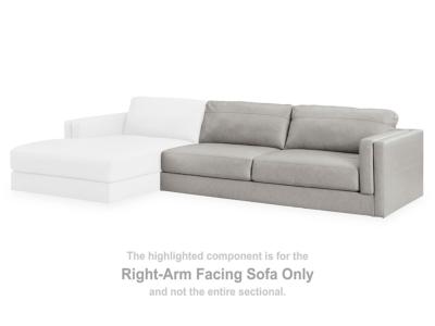 Signature Design by Ashley Amiata Right-Arm Facing Sofa - 5740467C