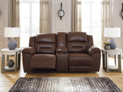 Signature Design by Ashley Stoneland Reclining Loveseat with Console - 3990494C