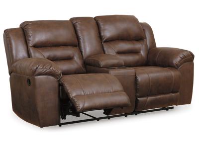 Signature Design by Ashley Stoneland Reclining Loveseat with Console - 3990494C