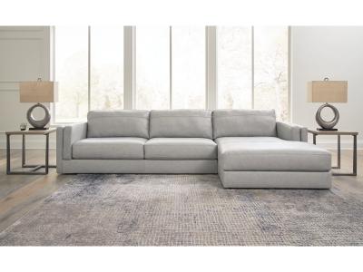 Signature Design by Ashley Amiata 2-Piece Sectional with Chaise - 57404S2C