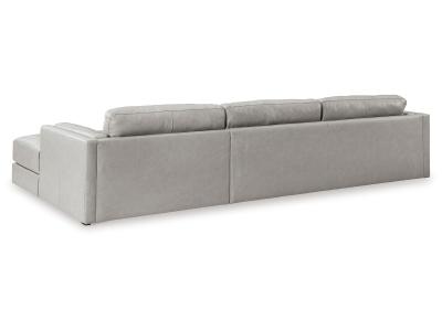 Signature Design by Ashley Amiata 2-Piece Sectional with Chaise - 57404S2C