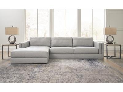 Signature Design by Ashley Amiata 2-Piece Sectional with Chaise - 57404S1C