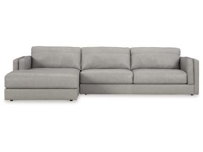 Signature Design by Ashley Amiata 2-Piece Sectional with Chaise - 57404S1C