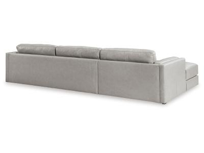 Signature Design by Ashley Amiata 2-Piece Sectional with Chaise - 57404S1C