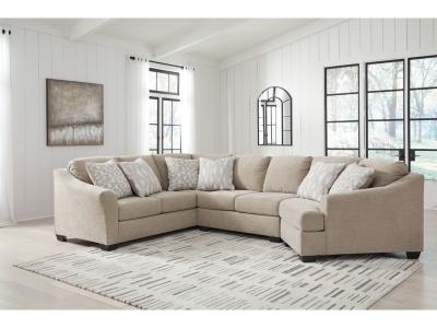 Signature Design by Ashley Brogan Bay 3-Piece Sectional with Cuddler - 52705S1