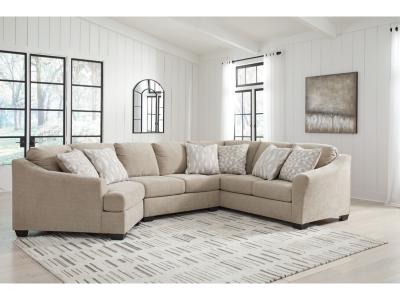 Signature Design by Ashley Brogan Bay 3-Piece Sectional with Cuddler - 52705S2