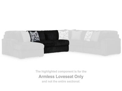 Signature Design by Ashley Midnight-Madness Armless Loveseat - 9810334