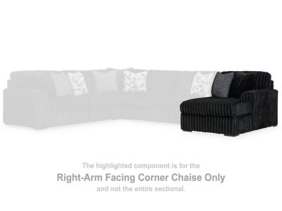 Signature Design by Ashley Midnight-Madness Right-Arm Facing Corner Chaise - 9810317