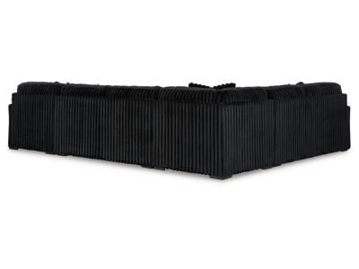 Signature Design by Ashley Midnight-Madness 4-Piece Sectional with Chaise - 98103S3