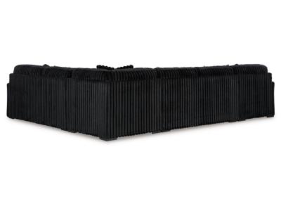 Signature Design by Ashley Midnight-Madness 4-Piece Sectional with Chaise - 98103S4