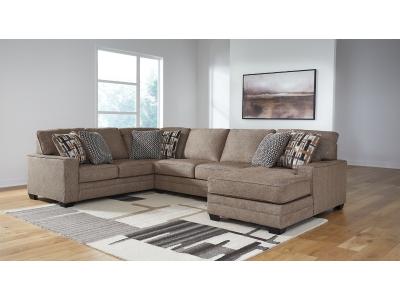 Signature Design by Ashley Cannonbrook 3-Piece Sectional with Chaise - 98201S2