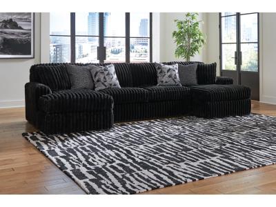 Signature Design by Ashley Midnight-Madness 3-Piece Sectional with Chaise - 98103S5