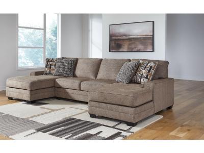 Signature Design by Ashley Cannonbrook 3-Piece Sectional with Chaise - 98201S3