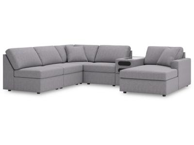 Signature Design by Ashley Modmax 6-Piece Sectional with Chaise - 92104S25