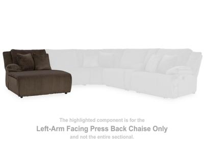 Signature Design by Ashley Top Tier Left-Arm Facing Press Back Chaise - 9270505C