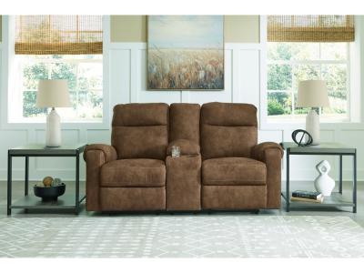 Signature Design by Ashley Edenwold Reclining Loveseat with Console - 1380594C