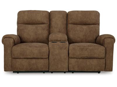 Signature Design by Ashley Edenwold Reclining Loveseat with Console - 1380594C