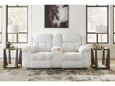Signature Design by Ashley Frohn Reclining Loveseat with Console - 3740594C