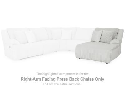 Signature Design by Ashley Top Tier Right-Arm Facing Press Back Chaise - 9270607C