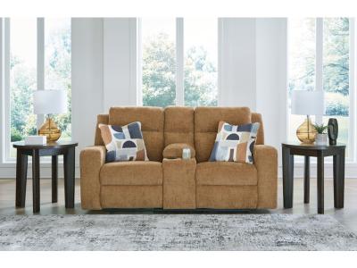 Signature Design by Ashley Kanlow Reclining Loveseat with Console - 3860594C