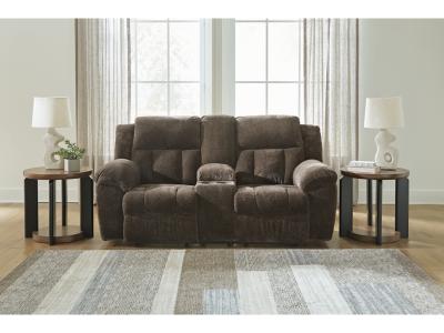 Signature Design by Ashley Frohn Reclining Loveseat with Console - 3740794C