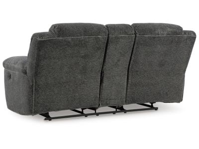 Signature Design by Ashley Frohn Reclining Loveseat with Console - 3740694C