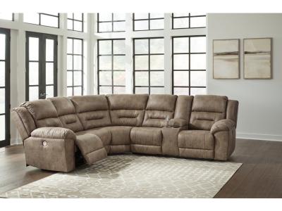 Signature Design by Ashley Ravenel 3-Piece Power Reclining Sectional - 83106S2C