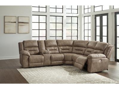 Signature Design by Ashley Ravenel 3-Piece Power Reclining Sectional - 83106S1C
