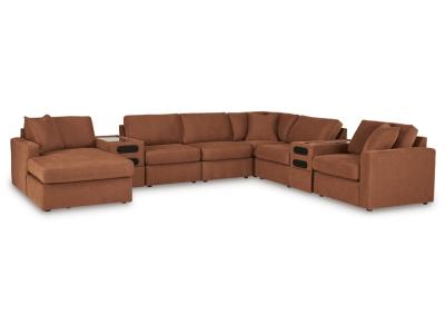 Signature Design by Ashley Modmax 8-Piece Sectional with Audio System and Chaise - 92102S47