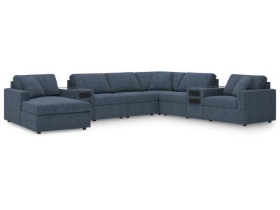 Signature Design by Ashley Modmax 8-Piece Sectional with Audio System and Chaise - 92121S47