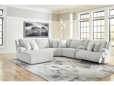 Signature Design by Ashley Top Tier 6-Piece Reclining Sectional with Chaise - 92706S2C