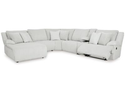 Signature Design by Ashley Top Tier 6-Piece Reclining Sectional with Chaise - 92706S2C