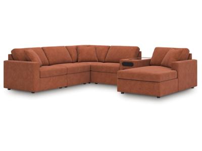 Signature Design by Ashley Modmax 6-Piece Sectional with Audio System and Chaise - 92102S51
