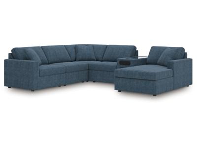 Signature Design by Ashley Modmax 6-Piece Sectional with Audio System and Chaise - 92121S51