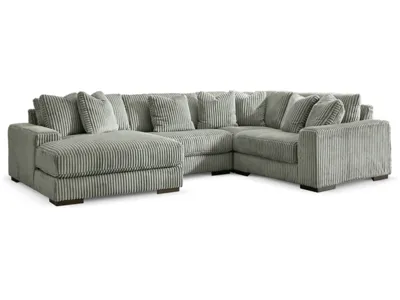 Signature Design by Ashley Lindyn 4-Piece Sectional with Chaise - 21105S17