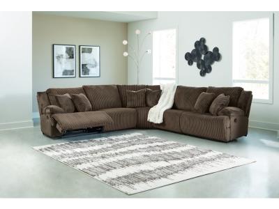 Signature Design by Ashley Top Tier 5-Piece Reclining Sectional - 92705S3
