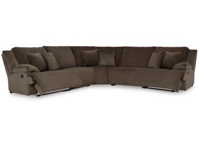 Signature Design by Ashley Top Tier 5-Piece Reclining Sectional - 92705S3