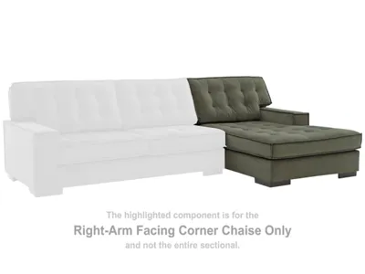 Signature Design by Ashley Caspian-Town Right-Arm Facing Corner Chaise - PC6170217