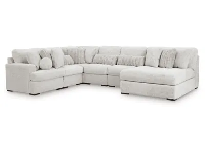 Signature Design by Ashley Cuddle Plush 6-Piece Sectional with Chaise - PC59106S3