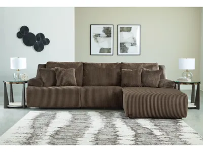Signature Design by Ashley Top Tier 3-Piece Sectional Sofa Chaise - 92705S6