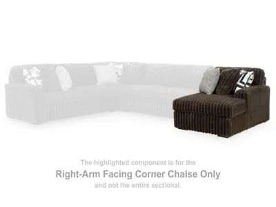 Signature Design by Ashley Midnight-Madness Right-Arm Facing Corner Chaise - 9810417