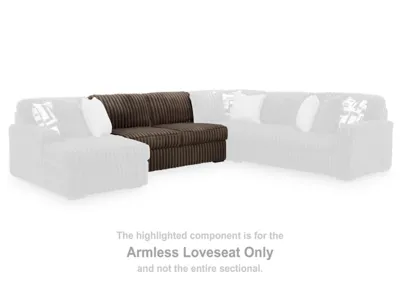 Signature Design by Ashley Midnight-Madness Armless Loveseat - 9810434