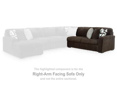 Signature Design by Ashley Midnight-Madness Right-Arm Facing Sofa - 9810467